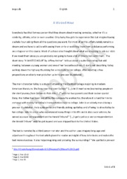 A Wasted Hour | Analyse | Jeffrey Archer