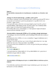 Eksamensopgave │ Idrætsforening