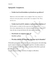 Computer Spørgsmål | Kommunikation og IT noter