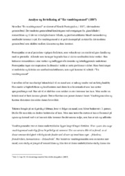 Analyse og fortolkning af ”En vandringsmand” (1887)