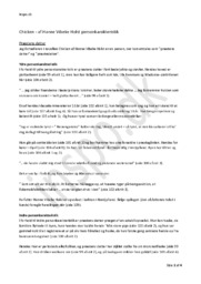 Chicken | Personkarakteristik | Hanne Vibeke Holst