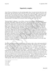 De-Luxe Model | Analytical Essay | Adam Thorpe