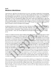 Kronik | Moderne talentshows