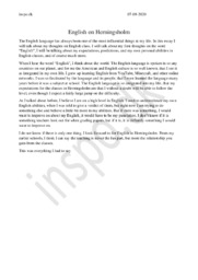 English on Herningsholm | Engelsk