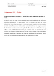 Pill Pusher | Essay | Engelsk