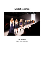 Modebranchen | Afsætning