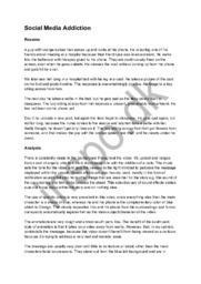 Social Media Addiction | Engelsk