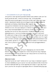 Jem og fix | Afsætning