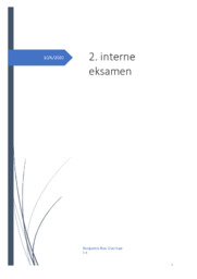 Interne eksamen | Erhvervsøkonomi | Carlsberg