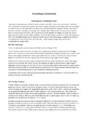 Fremstillinger af parforhold