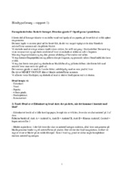 Blodtypeforsøg – rapport | Biologi