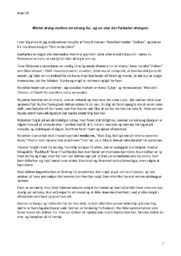 “Dolken” | Analyse | Tove Ditlevsen