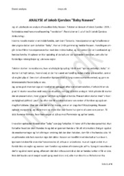 Baby Naseen | Analyse | Jakob Ejersbo