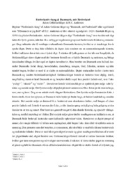 Fædrelands-Sang & Danmark, mit Fædreland | Analyse