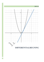 Differentialregning | Emneopgave