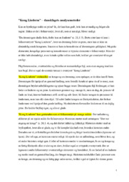 ”Kong Lindorm” – danskfagets analysemetoder