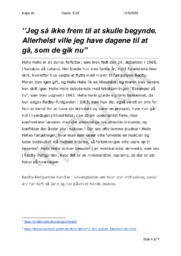 Rødby-Puttgarden | Analyse | Helle Helle