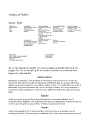 Analyse af Netflix | Afsætning