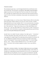 Glamorama analysis