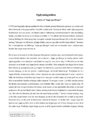 Analyse af ”Jeppe paa Bierget” | Oplysningstiden