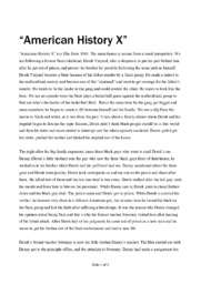 American History X |