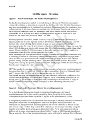 Streaming | Afsætning Skriftlig Opgave