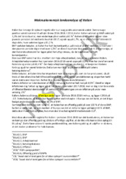 Makroøkonomisk landeanalyse af Italien