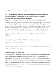 Neoliberalismen og den globale økonomi | Samf opgave