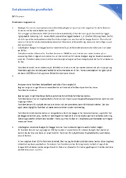 Det økonomiske grundforløb | Noter