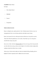 Emma Watson | Engelsk