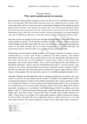 Why racist symbols persist in America | Analytical essay