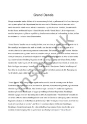 Grand Danois | Dansk