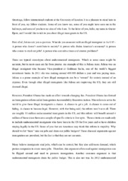 US Immigration Reform | Engelsk