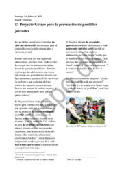 El Proyecto Golazo para la prevención de pandillas juveniles