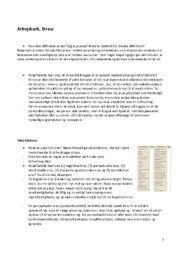 Arbejdsark | Stress | Noter