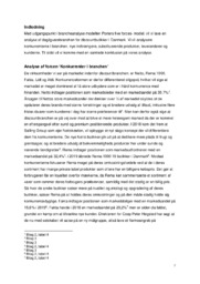 Discount branchen Analyse | Afsætning opgave