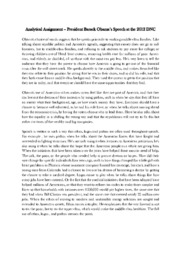 President Barack Obama’s Speech at the 2012 DNC | Analyse