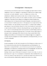 Virkeligheden i litteraturen