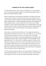 A debate on fire and a broken system | Engelsk