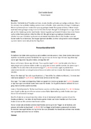 Det Kolde Bord | Analyse | Thomas Korgaard