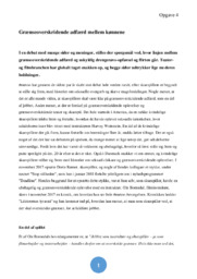 Grænseoverskridende adfærd mellem kønnene | Analyse