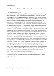 Drastiske beslutninger skal snart tages for at rede vores planet