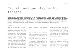 Ja, så tænk jer dog om for fanden | Debatindlægget Kommentar