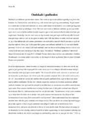 Ondskab i godheden | Analyse | Dansk aflevering