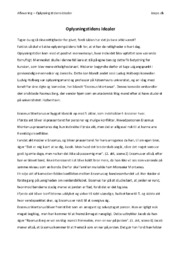 Oplysningstidens idealer | Dansk Aflevering