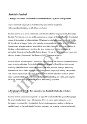 Roskilde Festival | Afsætning