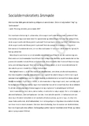 Socialdemokratiets årsmøde | Helle Thorning Schmidt, pressemøde 2007