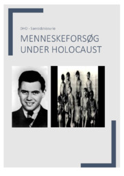 Menneskeforsøg under holocaust | DHO