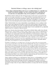 Sherlock Holmes er tilbage, men er det virkelig ham