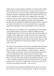 Reflekterende artikel fattigliv